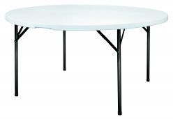 Table polypro ronde 122 cm