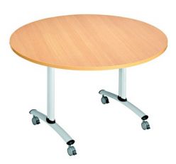 Table basculante ronde 120 cm