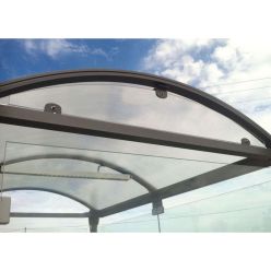 Coupe - vent de toiture (la paire) pour abri/station Voûte et Province