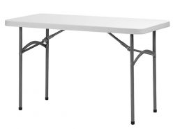 Table pliante polypro 120 x 61 cm