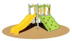structure de jeux baghera pour divertir les enfants de 2-8 ans