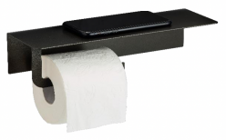 Porte-rouleau papier hygiénique avec tablette Epure