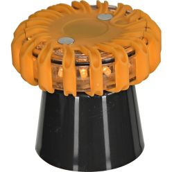 Lampe flash à led 9 positions avec adapteur pour cônes