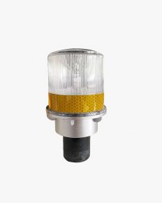 Lampe solaire pour cônes avec adaptateur