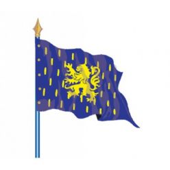 le-drapeau-de-province-historique-sur-hampe