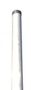 Poteau de fixation pour miroir routier Ø 60 mm - hauteur 3,5 m