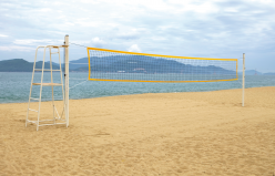 poteau beach volley alu