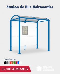 Promo station bus Noirmoutier avec 1 bardage latéral