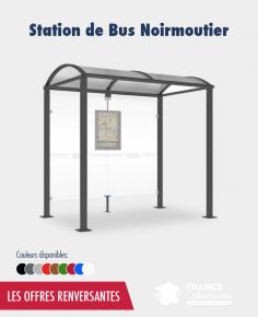 Promotion station de bus noirmoutier sans bardages latéraux