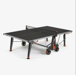 Table de ping pong 500X outdoor plateau noir