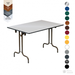 Table pliante 120 x 80 cm Dumas stratifié