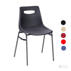 Chaise empilable Campus coloris au choix