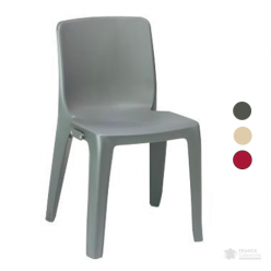 Chaise empilable Denver coloris au choix