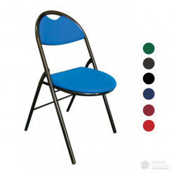 Chaise Florence tissu plusieurs coloris au choix