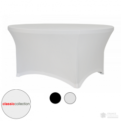 Nappe stretch pour table ronde