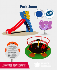 Pack jeux enfants Juma polyéthylène