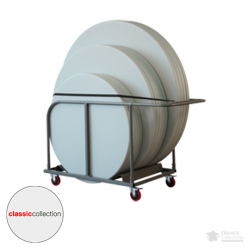 Chariot pour tables rondes PlanetTrolley