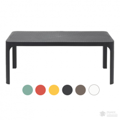 Table basse polypro Net coloris au choix