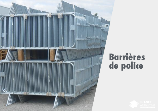 Barrière de police, Barrières
