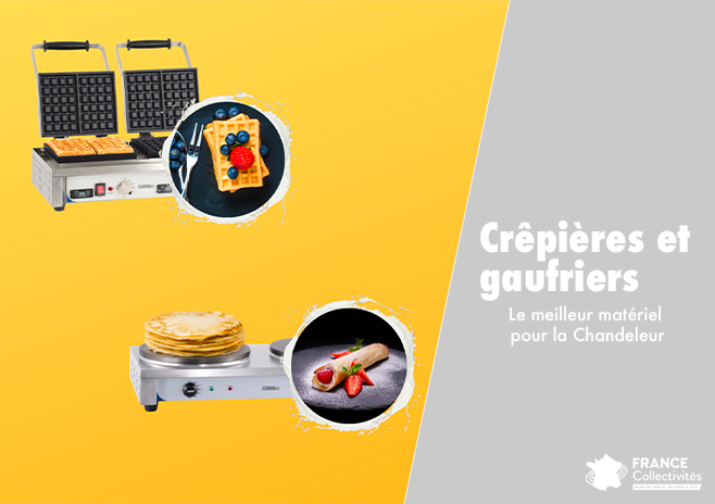 Fêtez la Chandeleur avec style : découvrez notre gamme professionnelle de crêpières et gaufriers