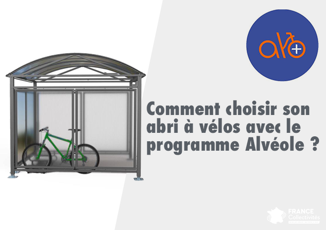 Comment choisir son abri à vélos avec le programme Alvéole ?